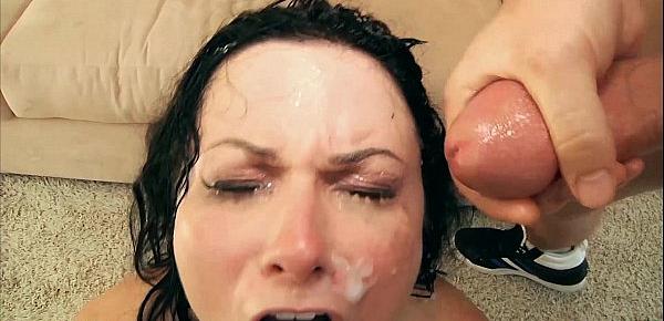  HardX HARD BLOWBANG! Veruca James in Facialized